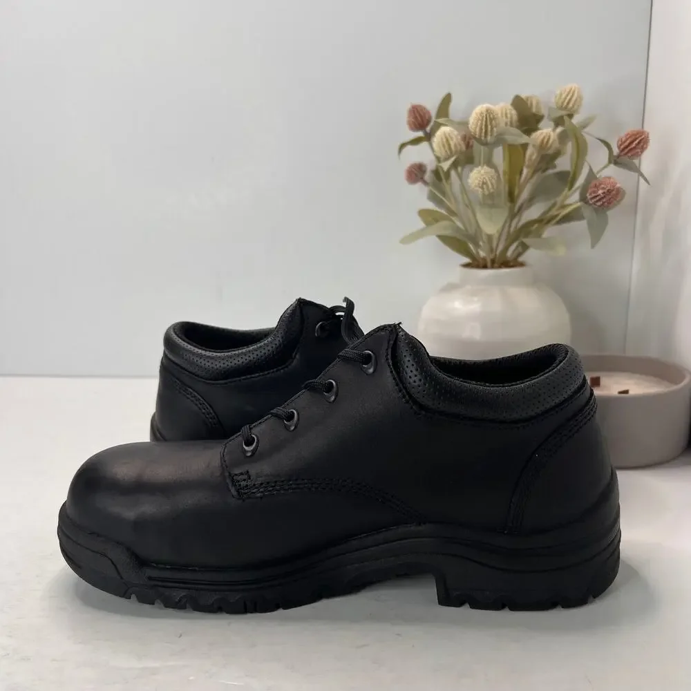 Timberland Pro Titan Alloy Safety Toe Work Oxford Shoes Black Men's 10M Tried On